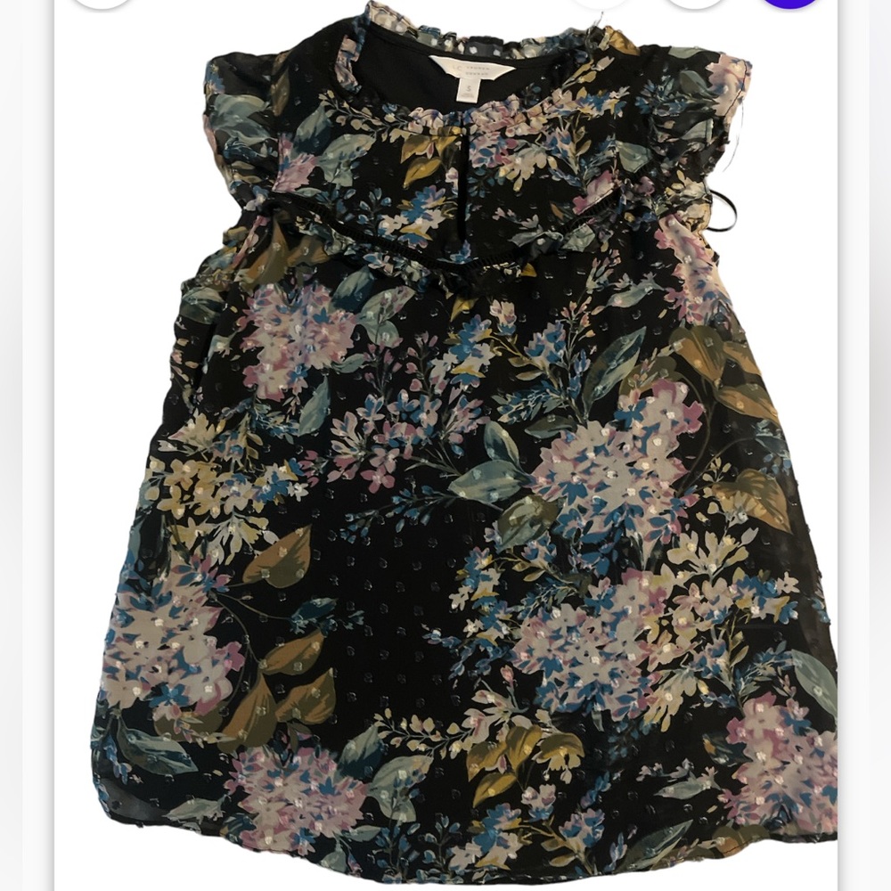LC Lauren Conrad Womens Blouse Size S